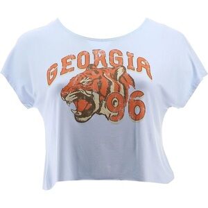 Altar’d State Graphic Tee Georgia Tiger Oversized Shirt NWT Size Small